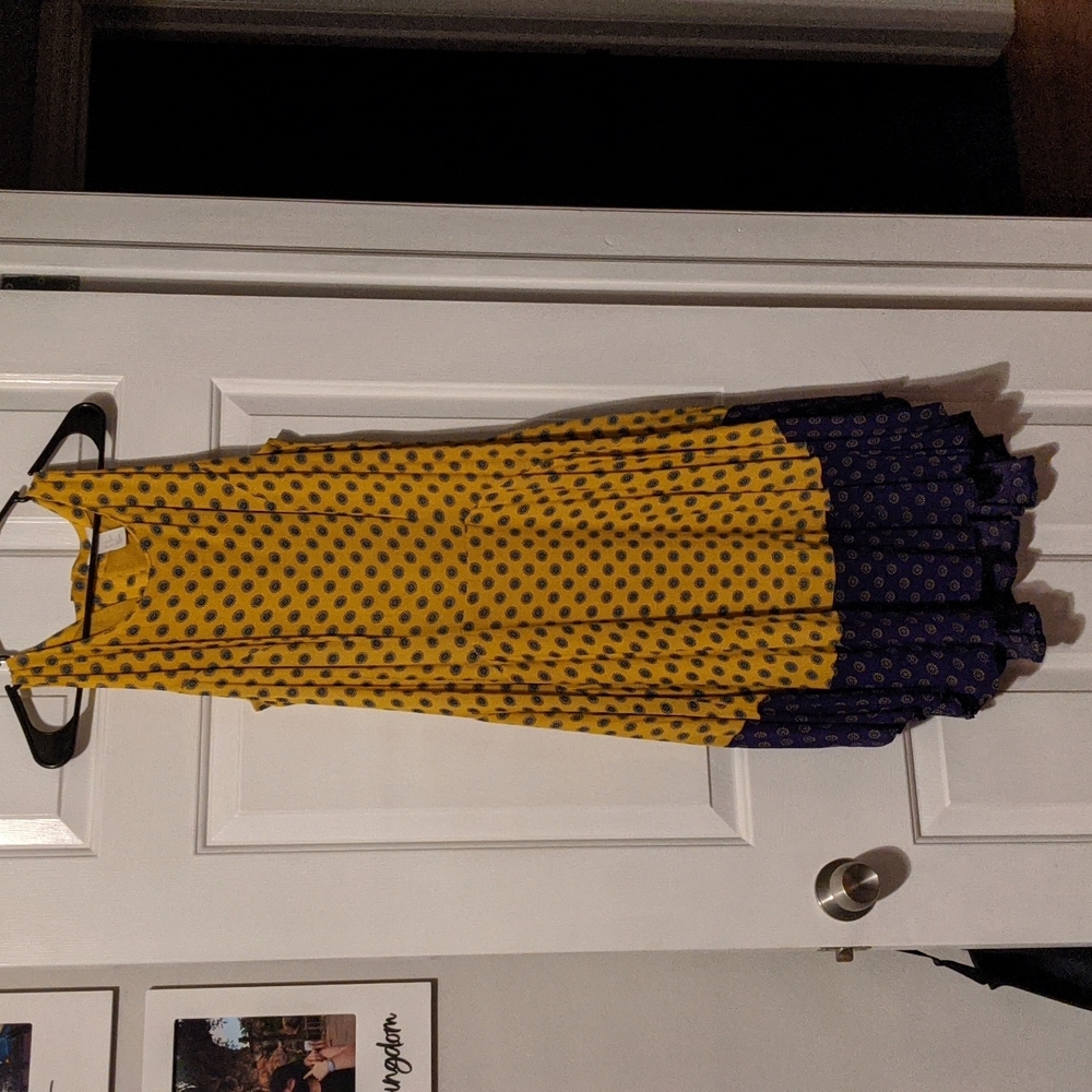 H&M boho bohemian hippie flower dress